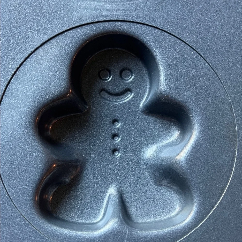 Wilton Festive Gray Cookie Mold Pan